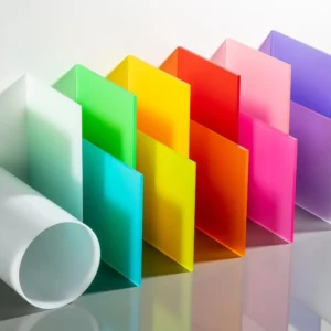 Colored Frosted Acrylic — JAFFA reference